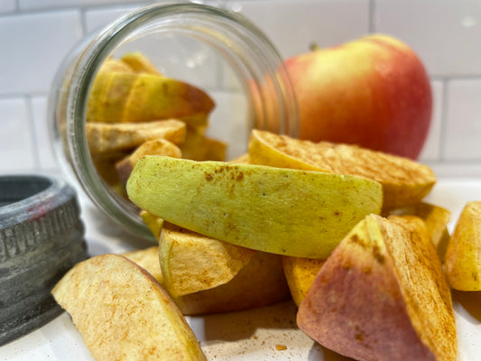 Freeze Dried Apples and Cinnamon